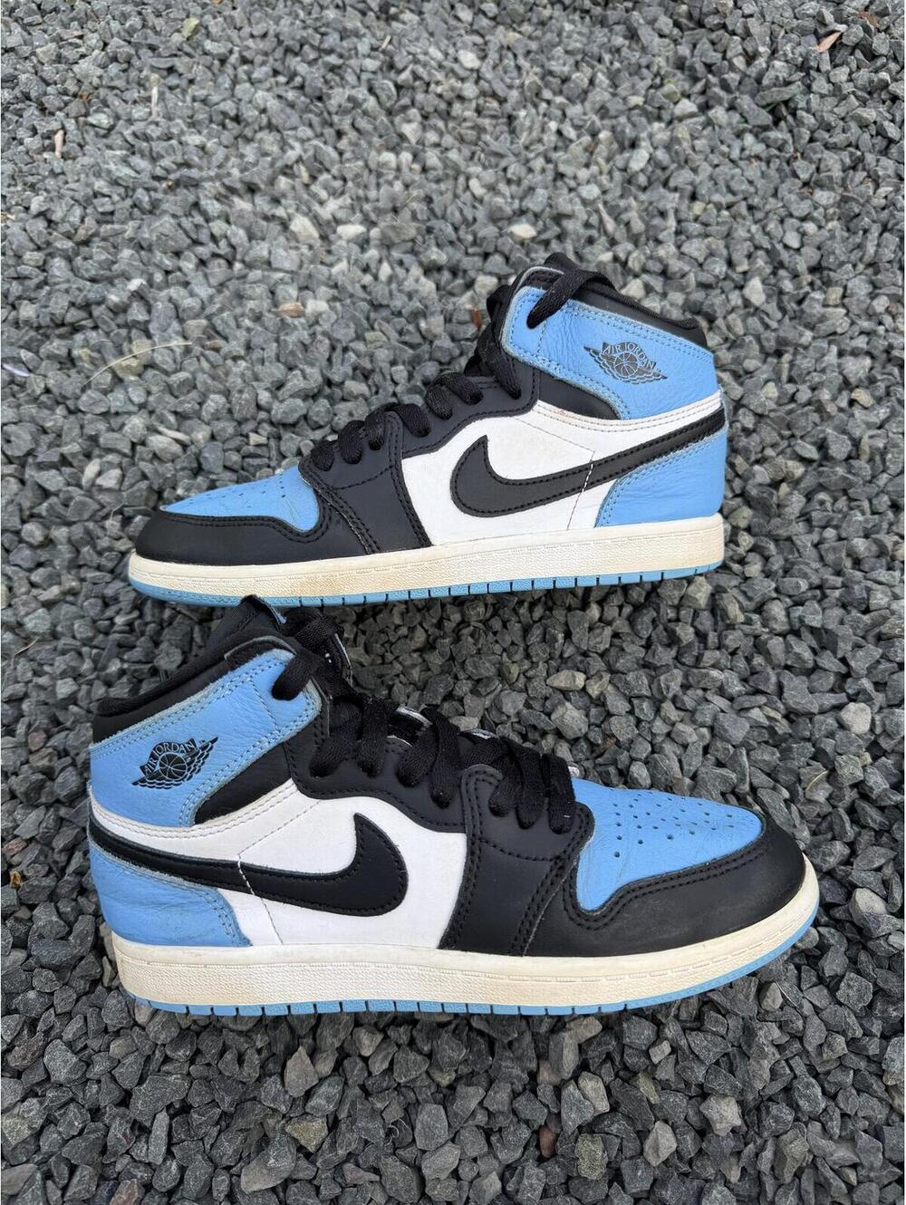 Jordan 1 Retro High OG UNC Toe Size 3Y 3M 4.5W